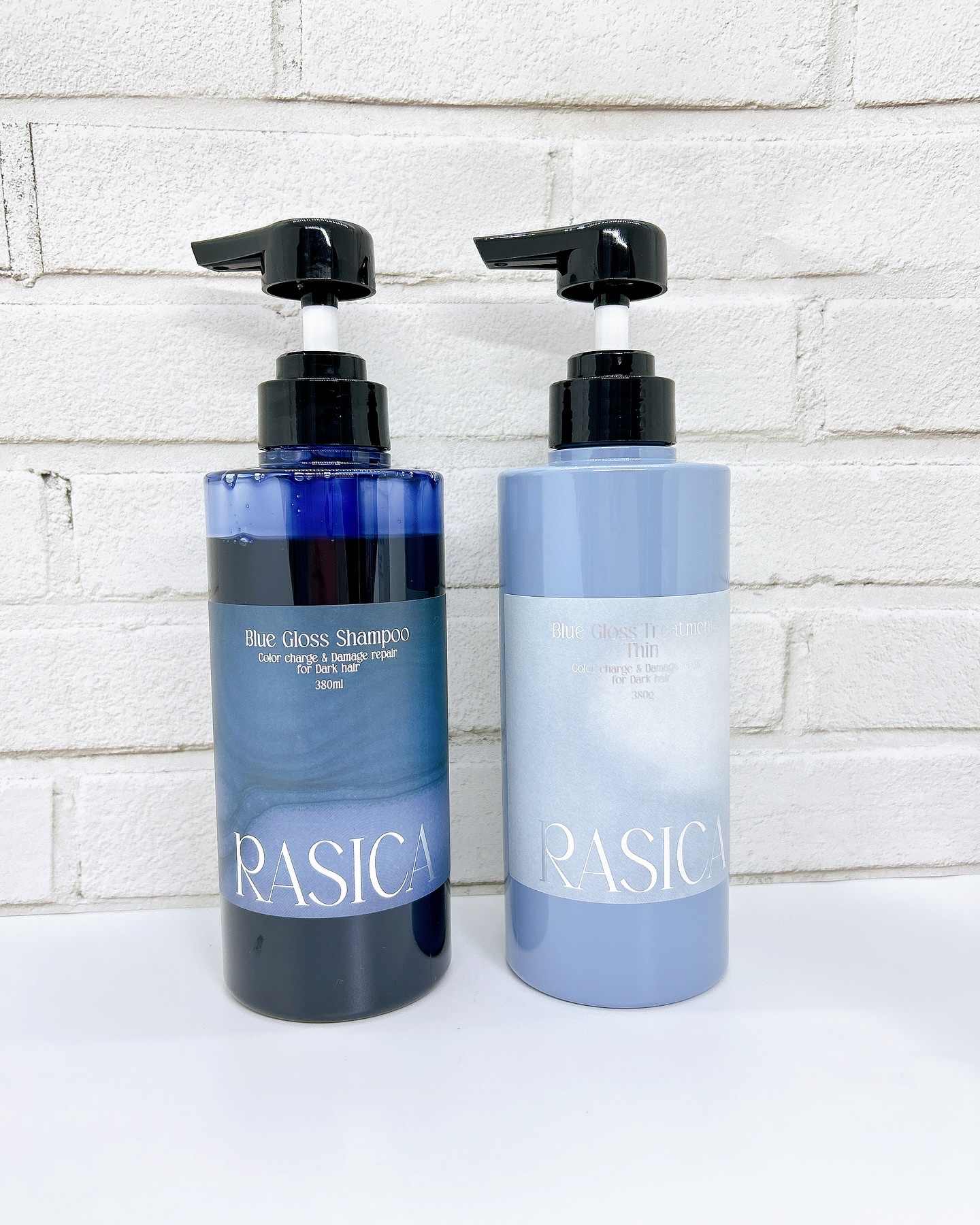 ブルーグロスシャンプー/トリートメント トリートメント 02〈細い髪用〉 380g/rasica/市販シャンプーを使ったクチコミ（2枚目）