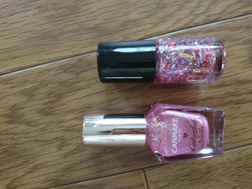 ITGグリッターネイル/DAISO/マニキュアを使ったクチコミ（2枚目）