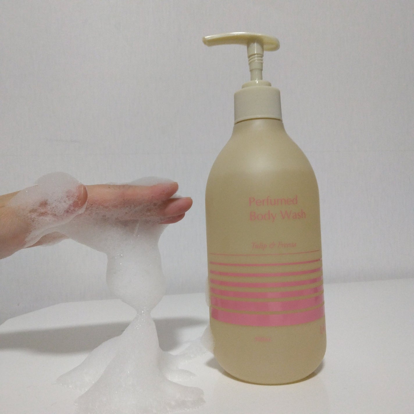 パフューム ボディウォッシュ チューリップ&フリージア/LAVOIR/ボディソープを使ったクチコミ(1枚目)