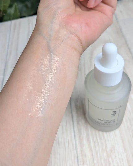 3番 すべすべキメケアセラム/numbuzin/美容液を使ったクチコミ(4枚目)