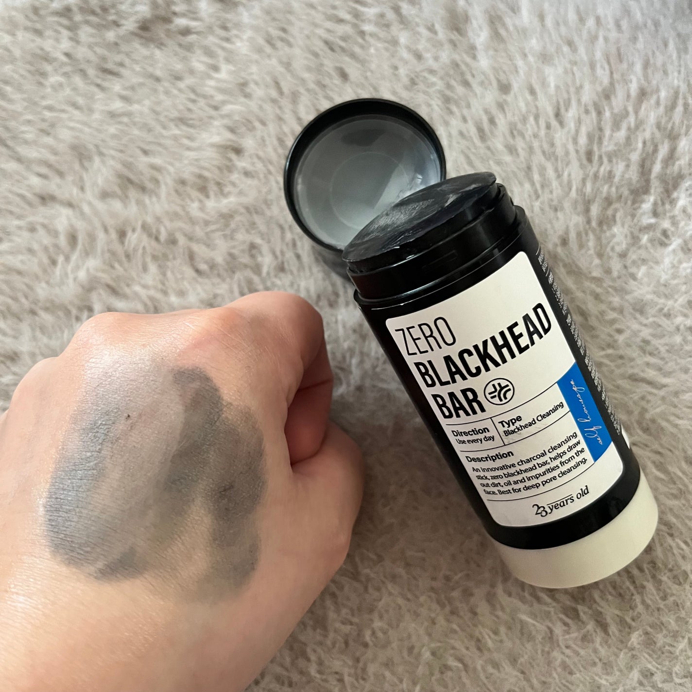 ZERO BLACKHEAD BAR/23years old/クレンジングバームを使ったクチコミ(3枚目)