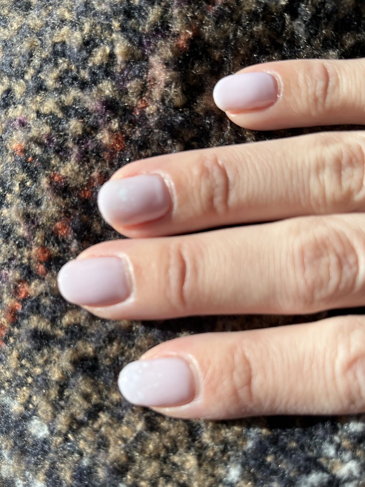 BRG ジェルネイル 8 グリッターシルバー/DAISO/ジェルネイルを使ったクチコミ（1枚目）