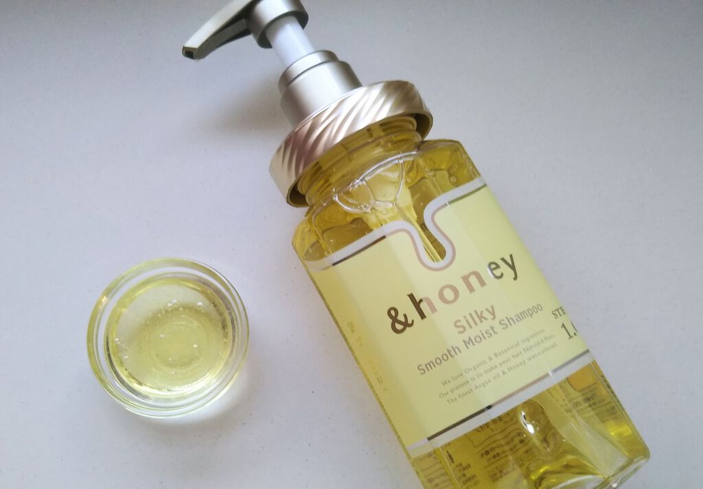 シルキー スムースモイスチャー シャンプー 1.0/ヘアトリートメント 2.0/&honey/市販シャンプーを使ったクチコミ(3枚目)