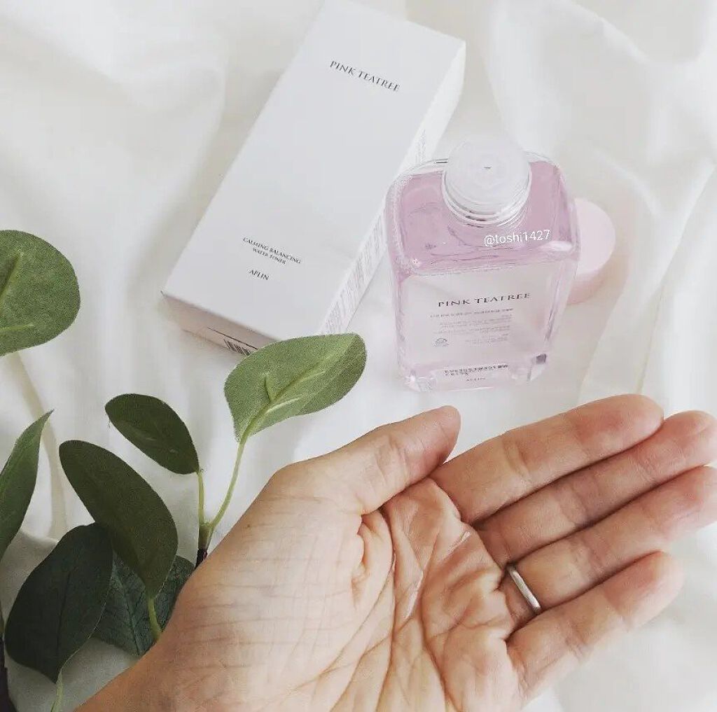 ピンクティーツリートナー/APLIN/化粧水を使ったクチコミ（3枚目）