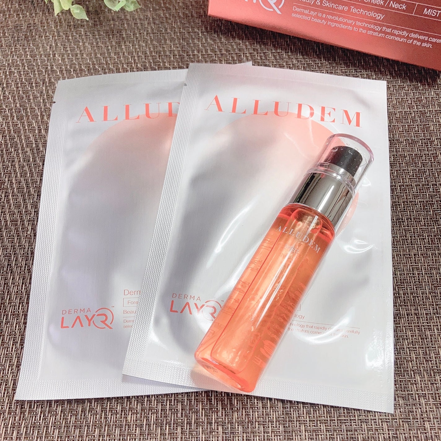 Derma Lift Mask/ALLUDEM/スキンケアキットを使ったクチコミ(2枚目)