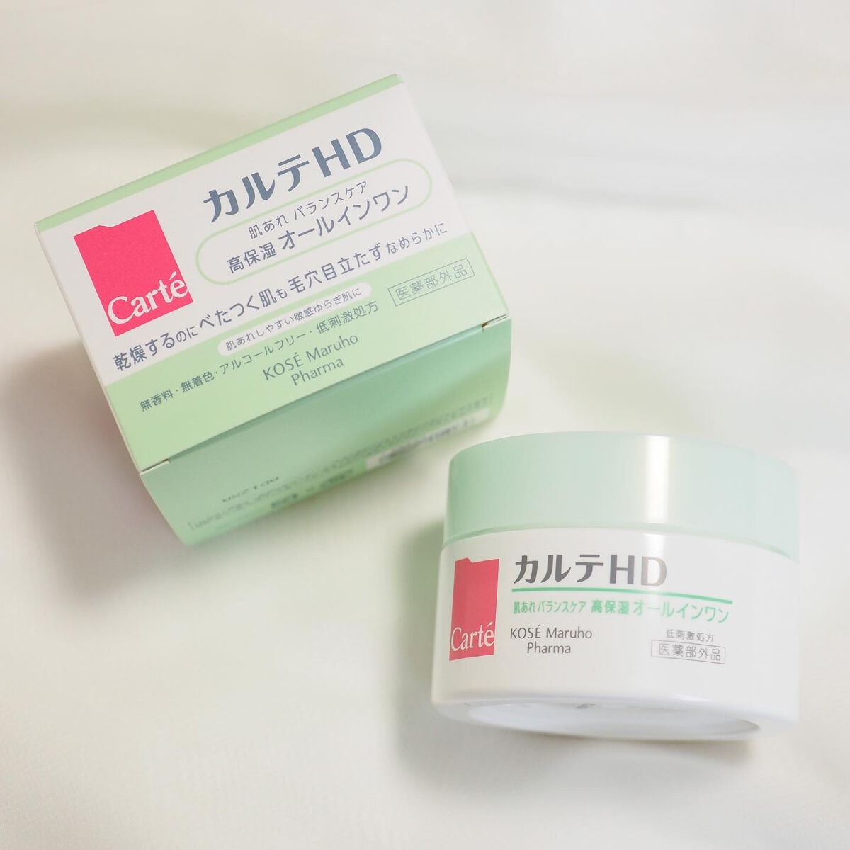 バランスケア ゲル/カルテHD/フェイスクリームを使ったクチコミ(4枚目)
