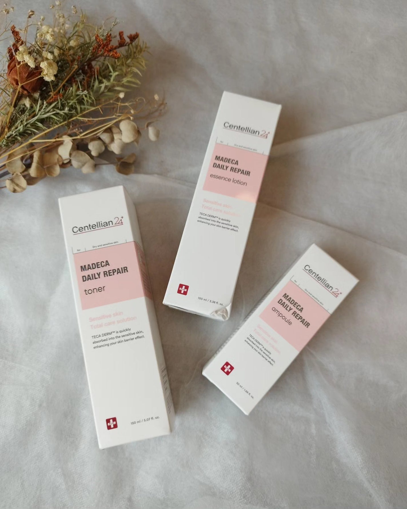 マデカデイリーリペアアンプル/センテリアン24/美容液を使ったクチコミ(2枚目)