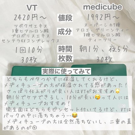 CICA デイリースージングマスク/VT/シートマスク・パックを使ったクチコミ(4枚目)