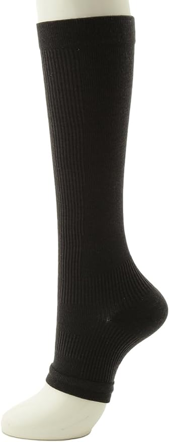 着圧キュアソックス チャコールグレー