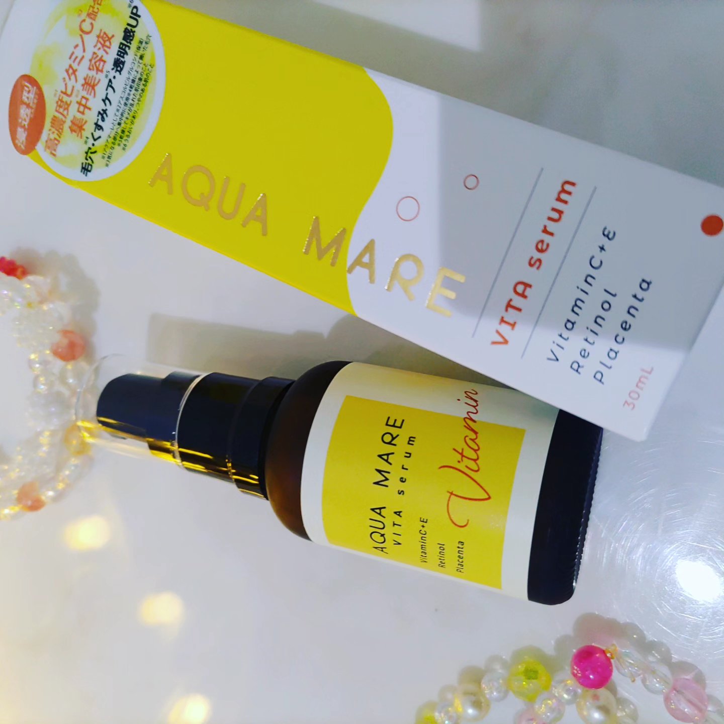 ビタセラム/AQUA MARE/美容液を使ったクチコミ（3枚目）