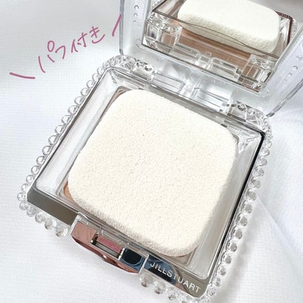 グロウシフォン セラムフィルター/JILL STUART/パウダーファンデーションを使ったクチコミ(2枚目)