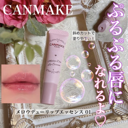 メロウデューリップエッセンス/キャンメイク/リップケアを使ったクチコミ(1枚目)