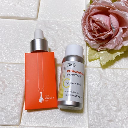 ビタシューティカル15+プラスアンプル/Dr.G/美容液を使ったクチコミ(4枚目)