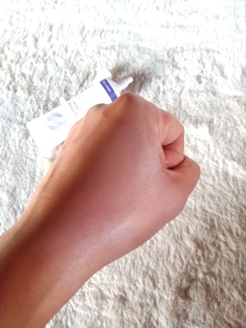 フィルタリングクリーム/DEWYCEL/日焼け止めクリームを使ったクチコミ（2枚目）