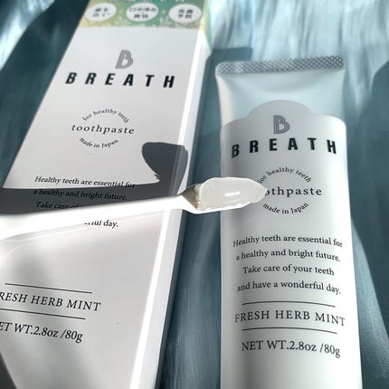 薬用トゥースペースト/B BREATH/歯磨き粉を使ったクチコミ(4枚目)