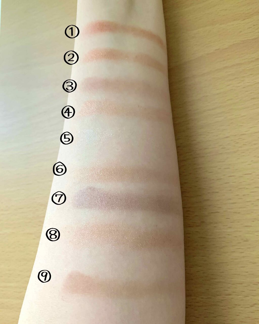 UR GLAM　BLOOMING EYE COLOR PALETTE/U R GLAM/アイシャドウパレットを使ったクチコミ（3枚目）