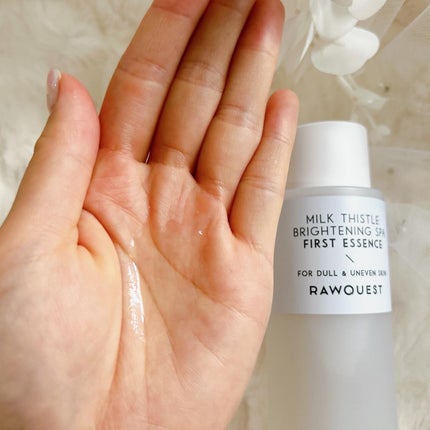 ミルクシスルブライトニングスパ ファーストエッセンス/RAWQUEST/化粧水を使ったクチコミ(7枚目)