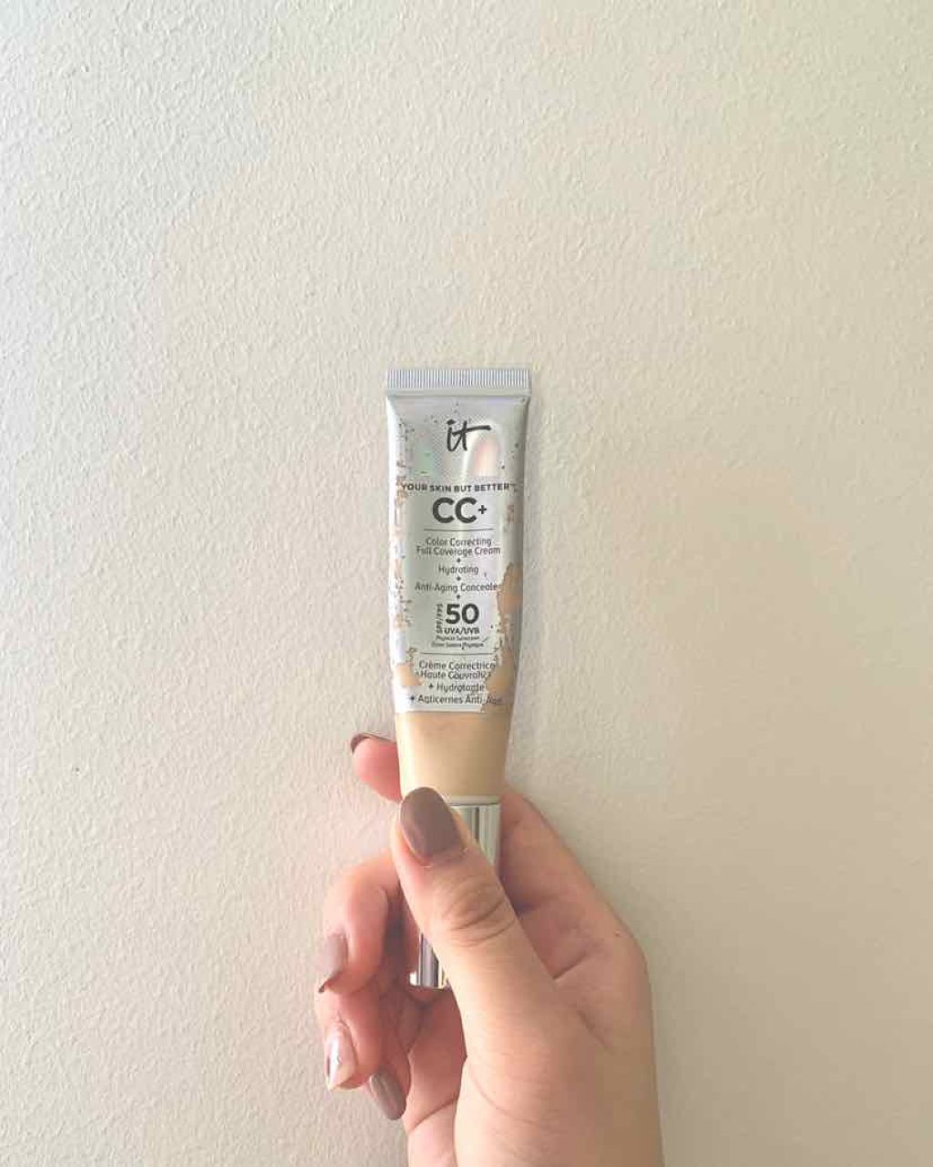 CC +クリーム with SPF50+/IT Cosmetics/CCクリームを使ったクチコミ（1枚目）