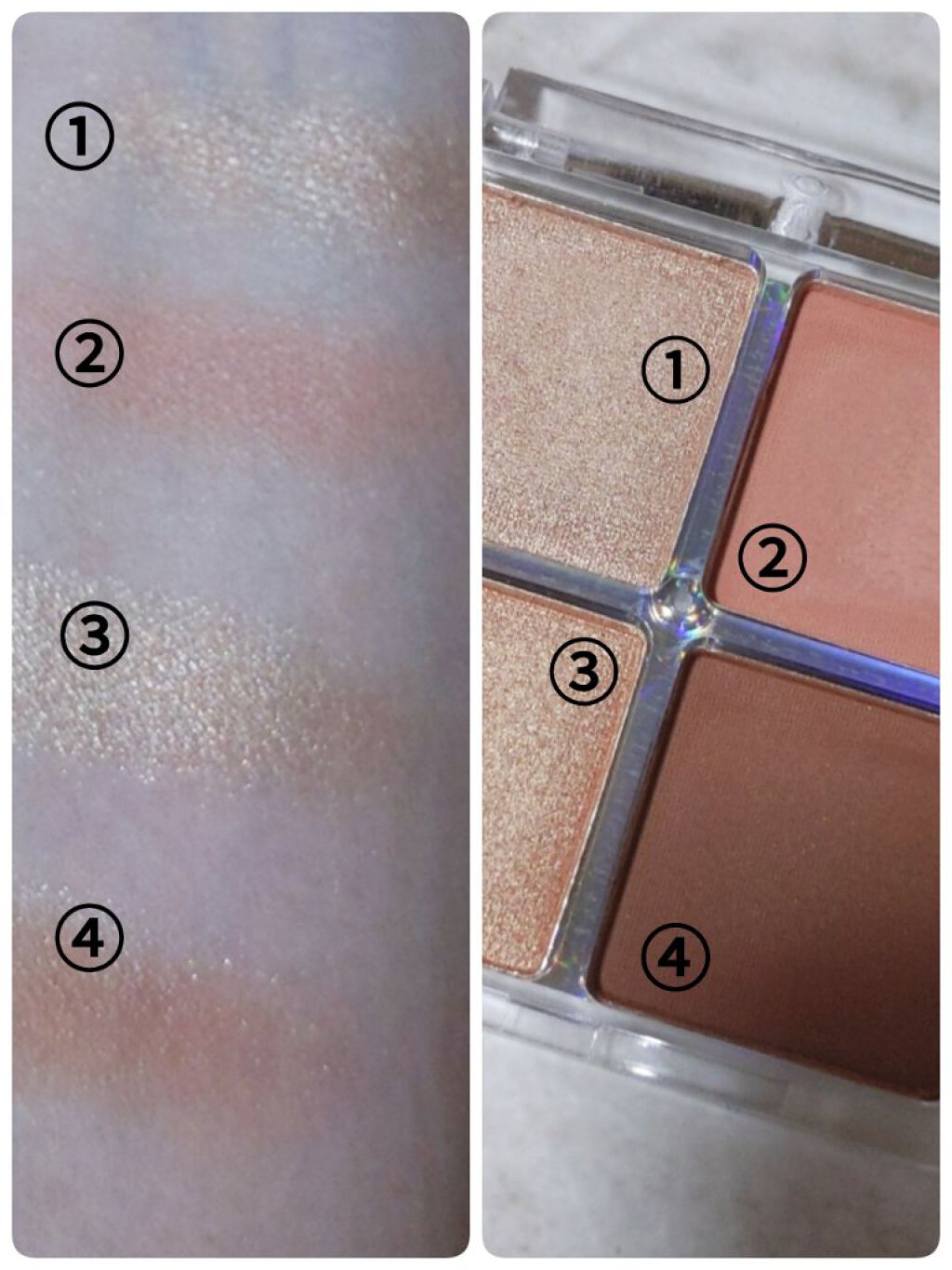 Coloud Geometry/Lameila/単色アイシャドウを使ったクチコミ（3枚目）