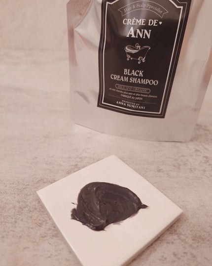 ブラッククリームシャンプー/creme de Ann/市販シャンプーを使ったクチコミ(3枚目)
