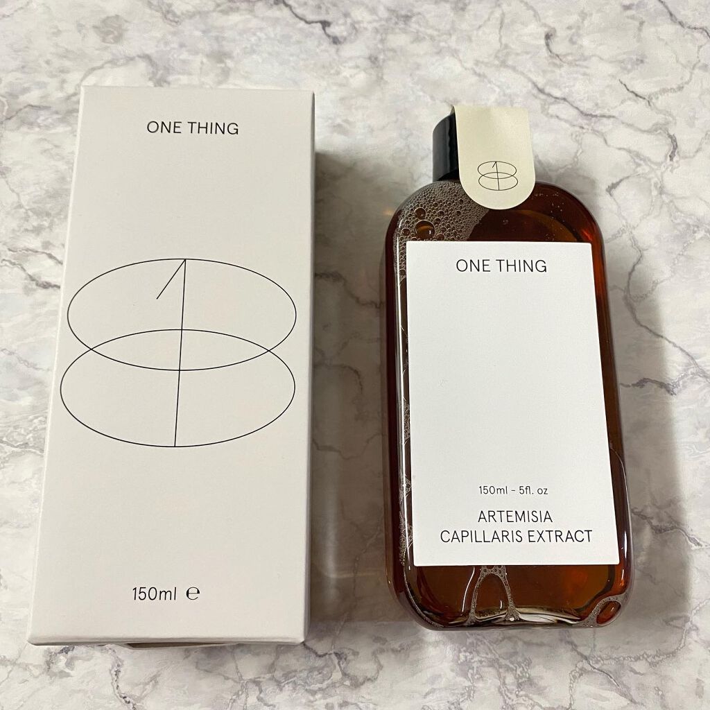 カワラヨモギ化粧水/ONE THING/化粧水を使ったクチコミ（2枚目）