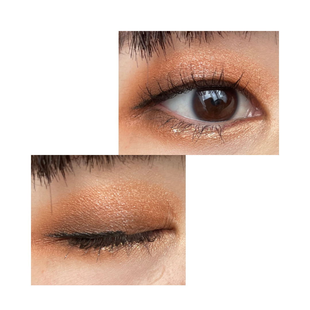  ワオ アイ グリッター/U/CHOO/グリッターを使ったクチコミ（2枚目）