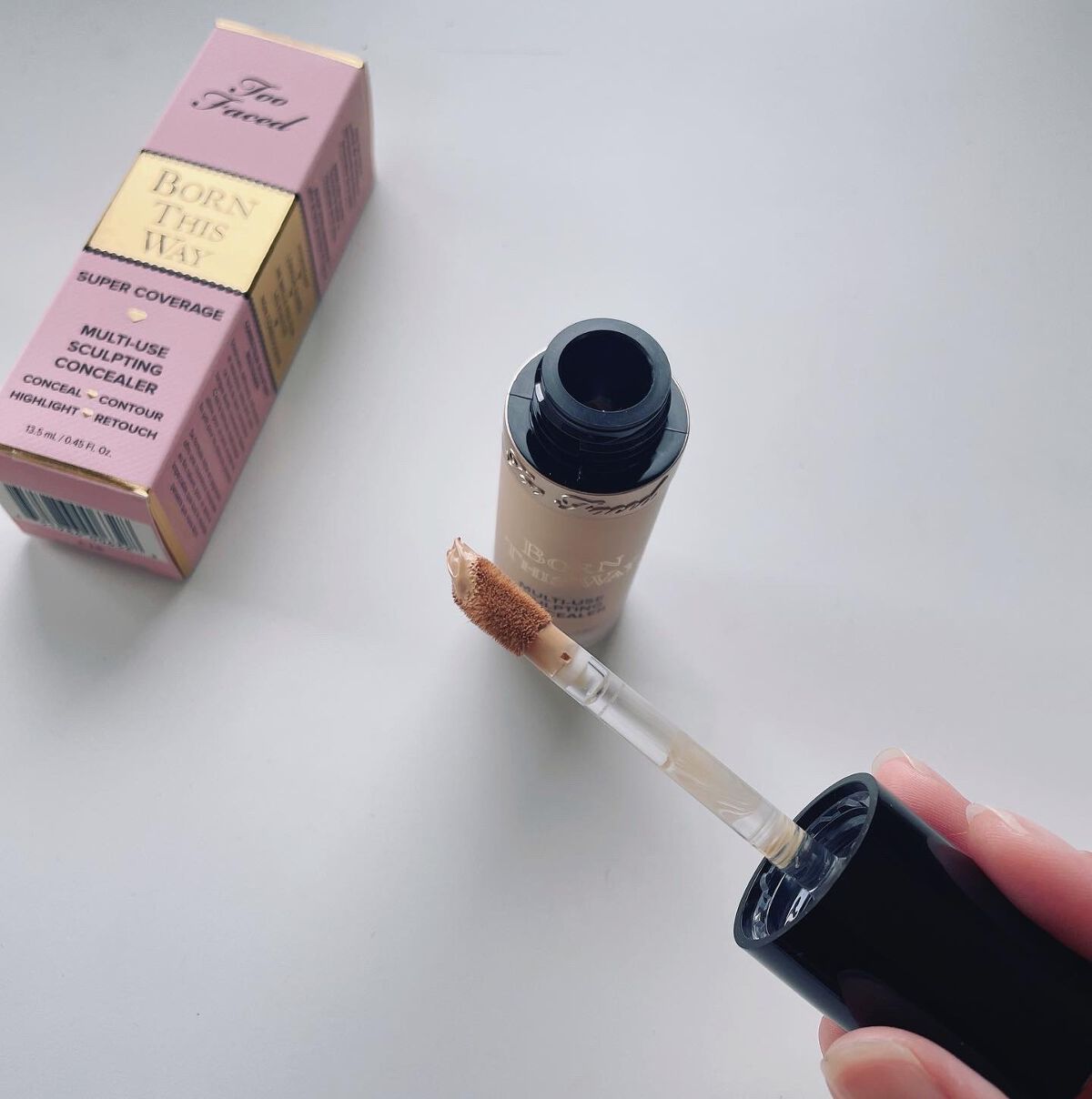 ボーン ディス ウェイ スーパー カバレッジ コンシーラー/Too Faced/リキッドコンシーラーを使ったクチコミ（2枚目）