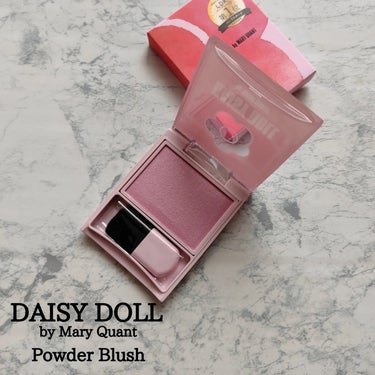 パウダーブラッシュ PK-02 ライラックピンク/DAISY DOLL by MARY QUANT/パウダーチークを使ったクチコミ（1枚目）