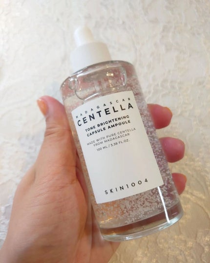 トーンブライトニング カプセルアンプル/SKIN1004/美容液を使ったクチコミ(2枚目)