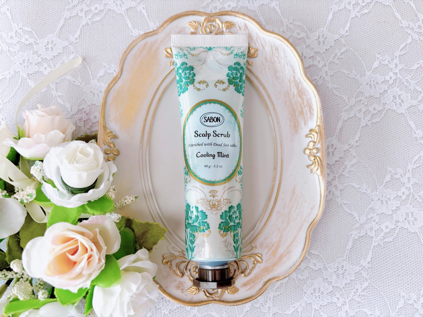 ヘッドスクラブ リフレッシング(ミント)/SABON/ヘッドスクラブを使ったクチコミ(1枚目)