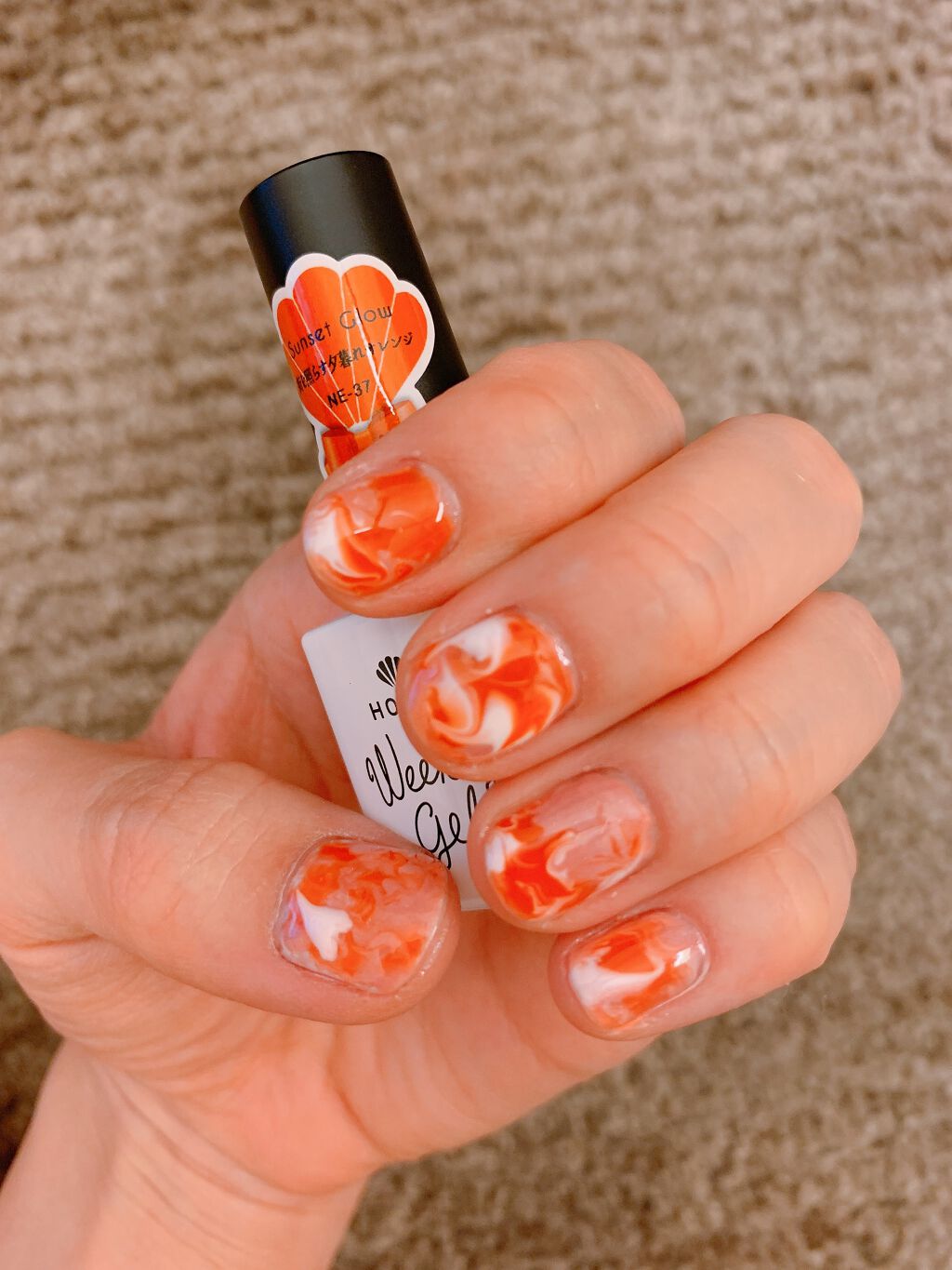 ウィークリージェル/HOMEI/ジェルネイルを使ったクチコミ（1枚目）