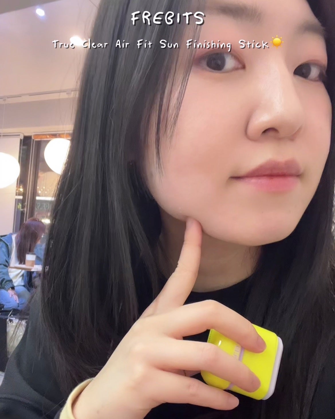 Air Fit Sun Finishing Stick 01 Pure Violet/frebits/日焼け止めスティックを使ったクチコミ(6枚目)