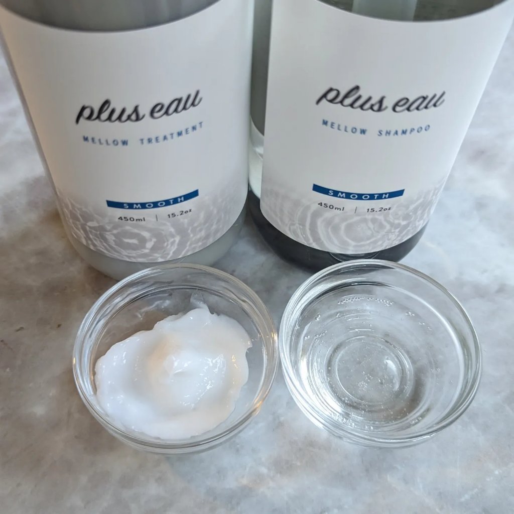 メロウシャンプー/メロウトリートメント/plus eau/市販シャンプーを使ったクチコミ（2枚目）