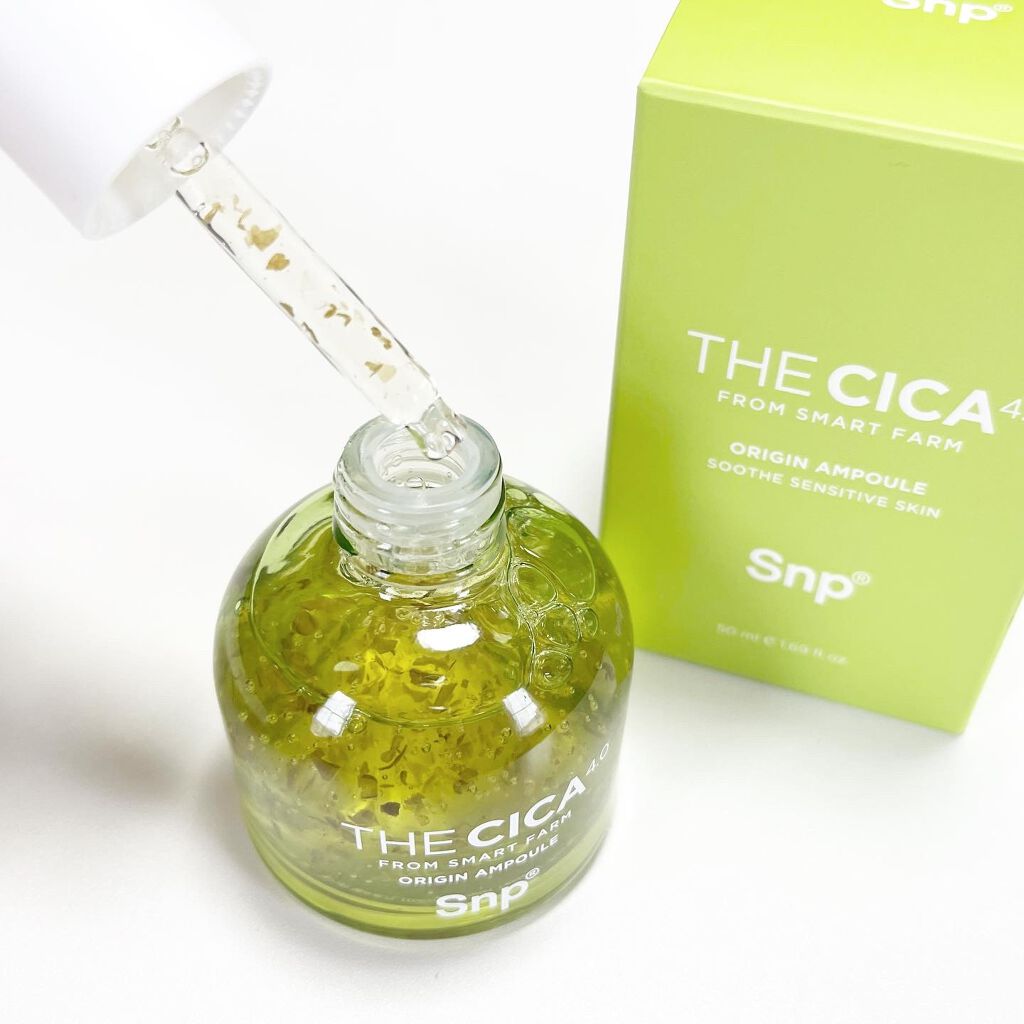 THE CICA 4.0 オリジンアンプル/SNP/美容液を使ったクチコミ（2枚目）