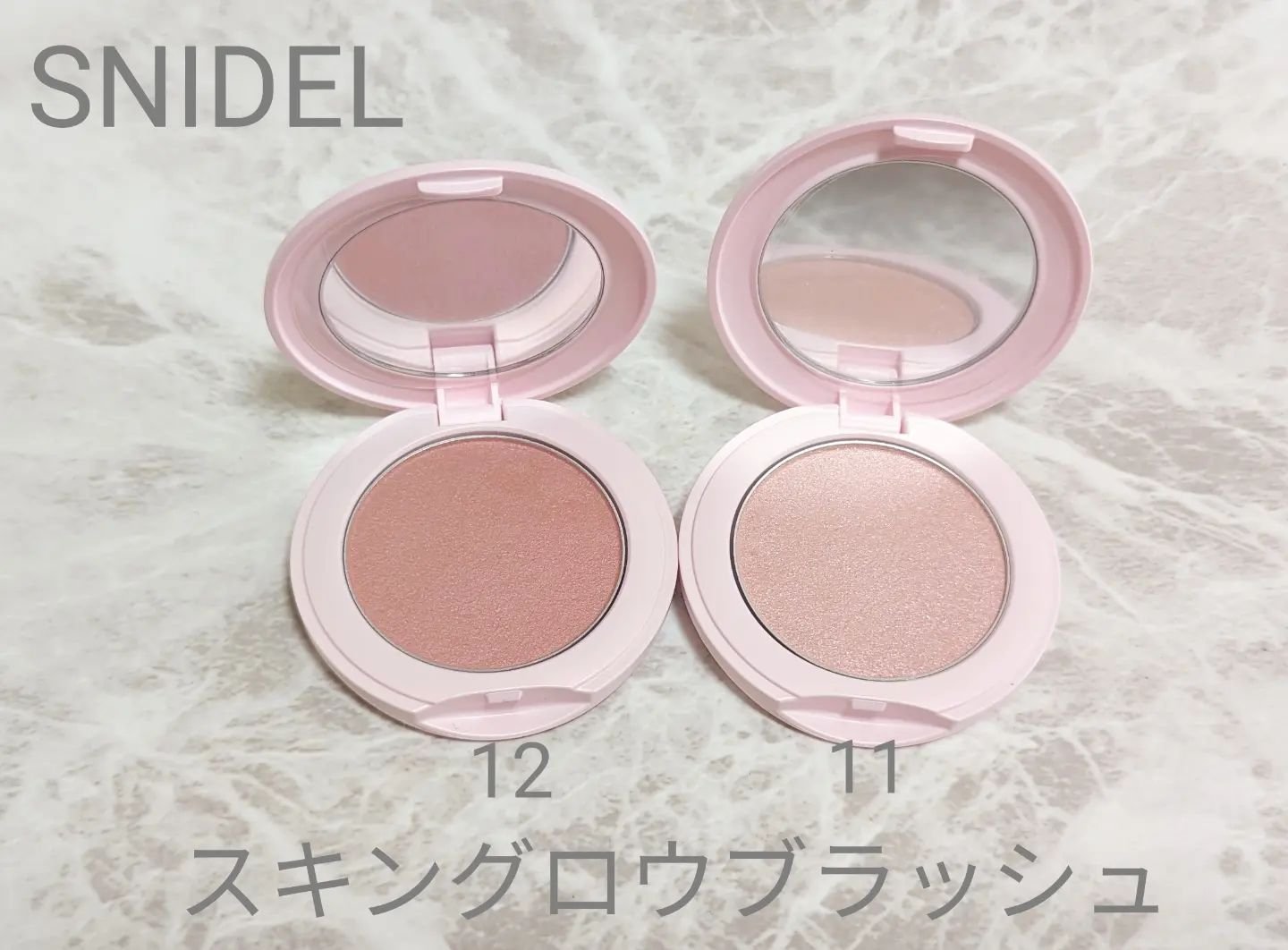 SNIDEL スキン グロウ ブラッシュ 11 Morning Meditation/SNIDEL BEAUTY/パウダーチークを使ったクチコミ（1枚目）