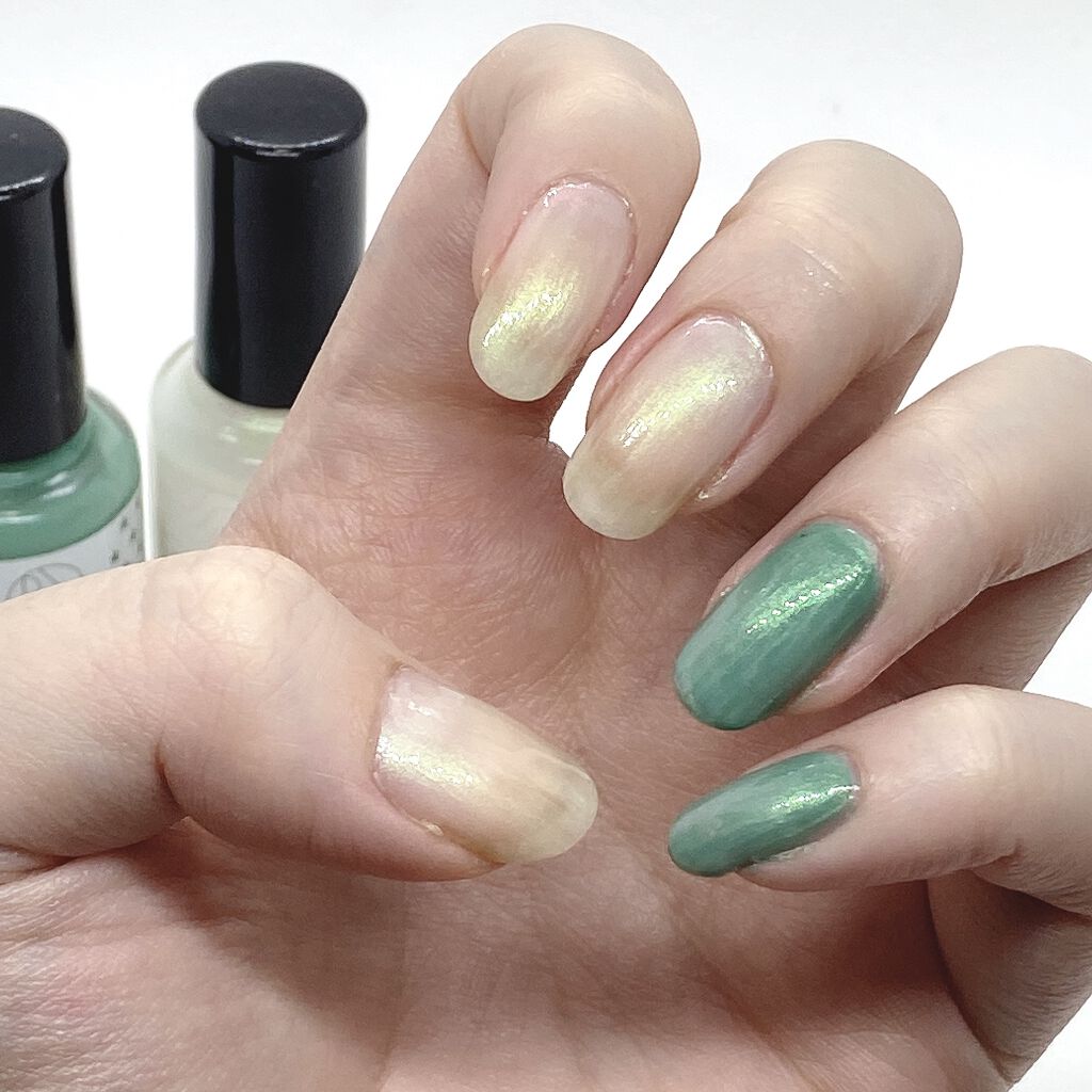 オサジ アップリフト ネイルカラー/OSAJI/マニキュアを使ったクチコミ（3枚目）