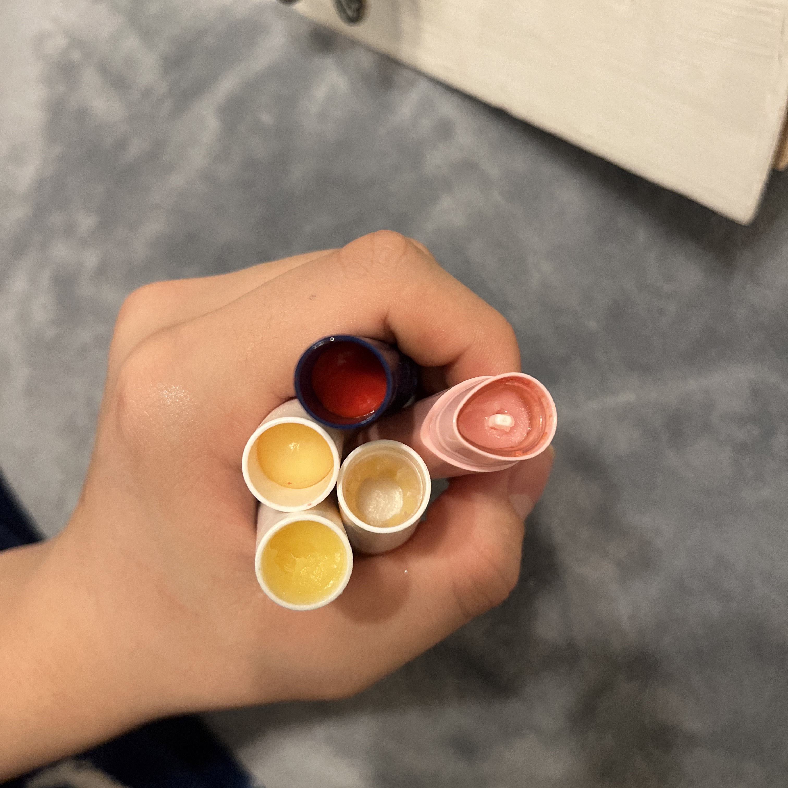 ニベア フレーバーリップ デリシャスドロップ ピーチの香り/ニベア/リップクリームを使ったクチコミ（3枚目）