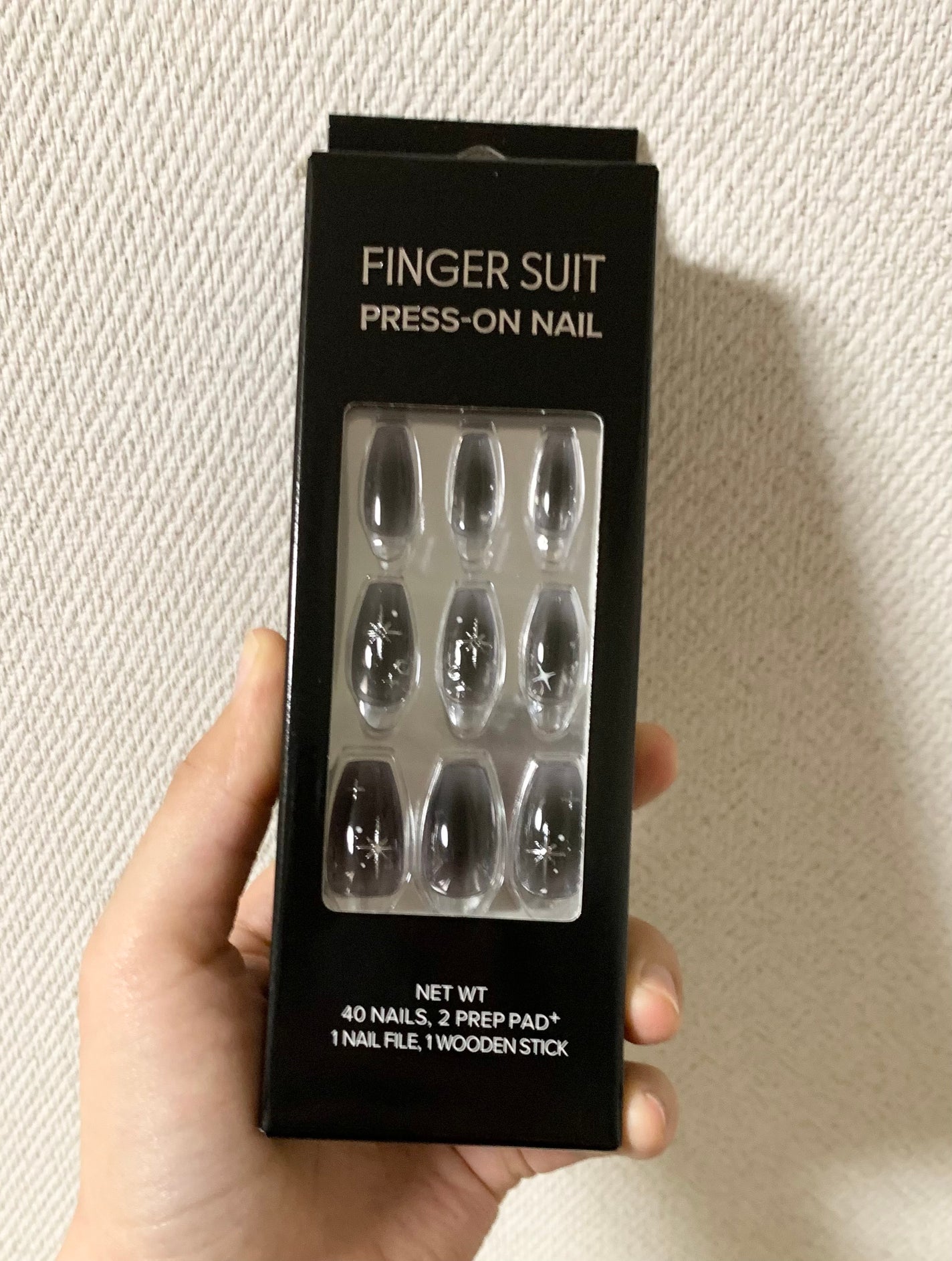 ネイルチップ(シールタイプ)/FINGER SUIT/ネイルチップ・パーツを使ったクチコミ(1枚目)