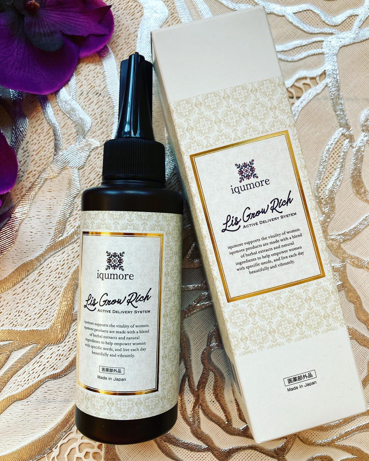 ナノグロウリッチ/iqumore/頭皮ローションを使ったクチコミ（1枚目）