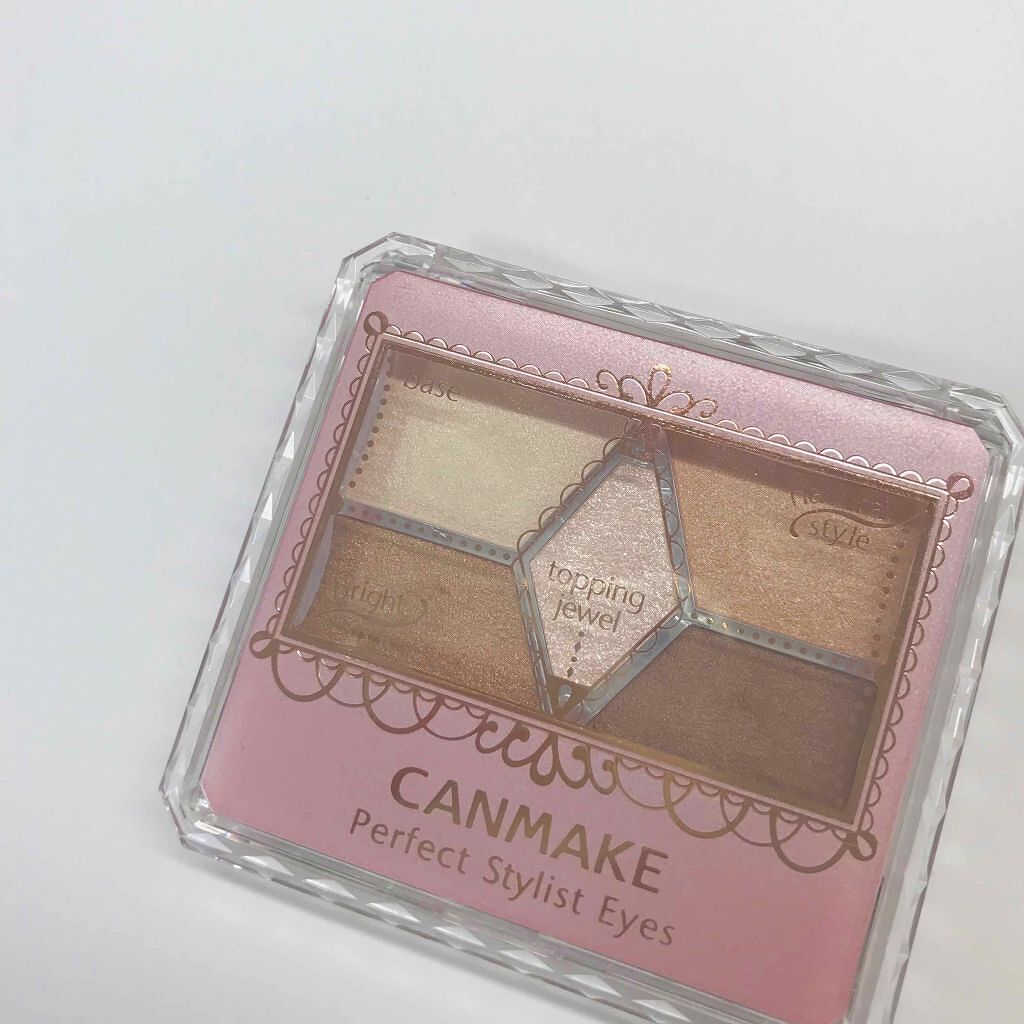 【旧品】パーフェクトスタイリストアイズ/キャンメイク/アイシャドウパレットを使ったクチコミ（1枚目）