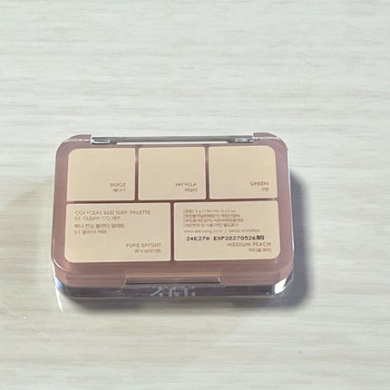 コンシールブレンダーパレット/LUNA/パレットコンシーラーを使ったクチコミ(10枚目)