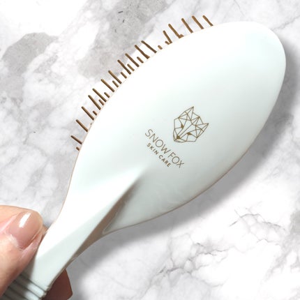 プレミアム FOXカッサ ヘアブラシ/SNOW FOX SKINCARE/ヘアブラシを使ったクチコミ(2枚目)