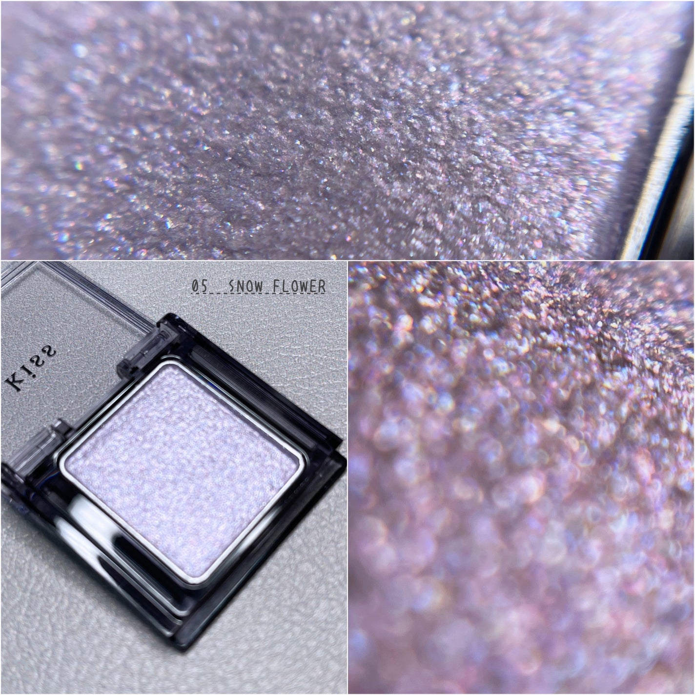 シアー グリッターアイズ/KiSS/単色アイシャドウを使ったクチコミ(5枚目)