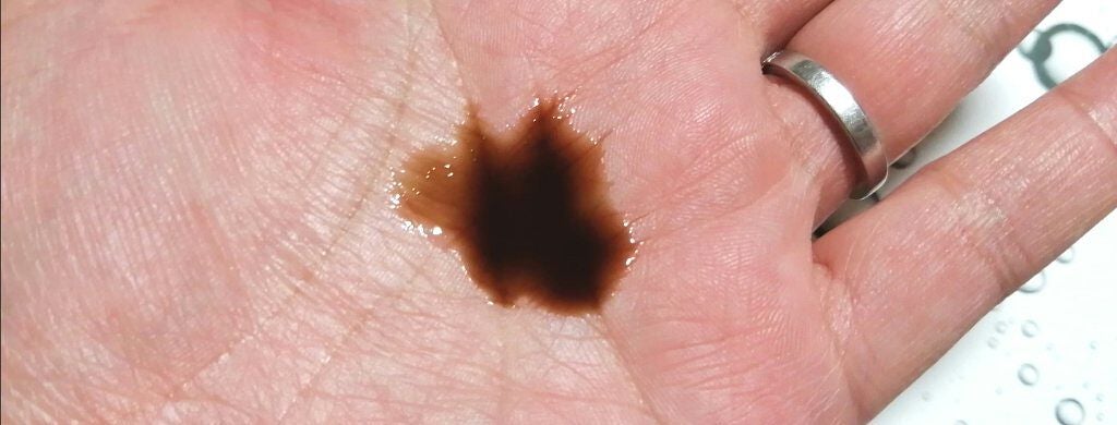 エルセーヴ エクストラオーディナリー オイル カラーロック ヘアオイル ダークブラウン/ロレアル パリ/ヘアオイルを使ったクチコミ(2枚目)