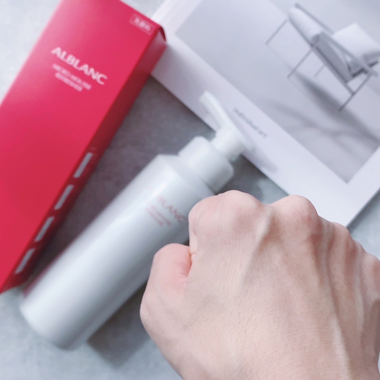 マイクロムース リフレッシャー/ALBLANC/泡洗顔を使ったクチコミ(8枚目)