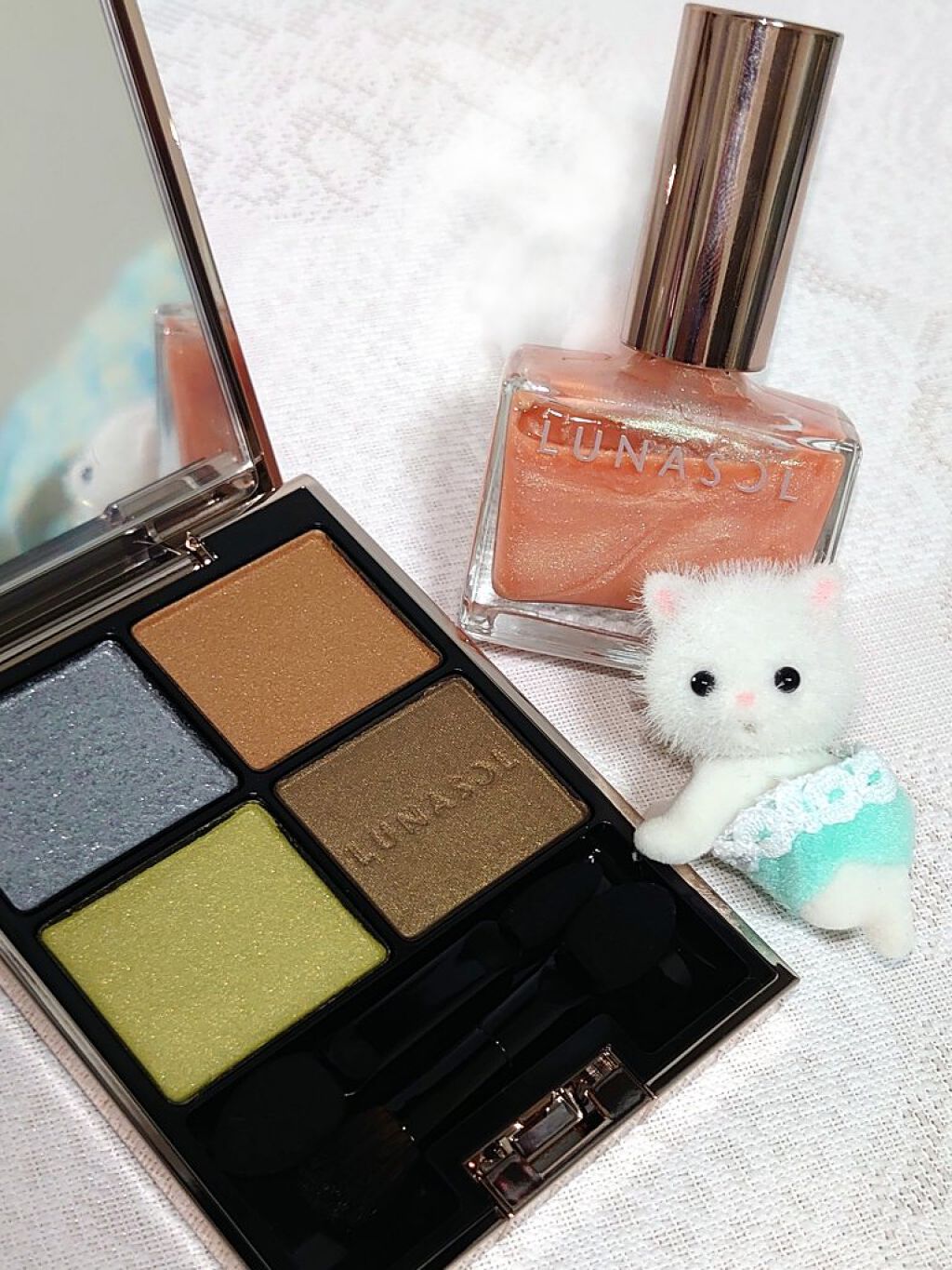 アイカラーレーション EX13 Modern Attitude（限定発売）/LUNASOL/アイシャドウパレットを使ったクチコミ（2枚目）