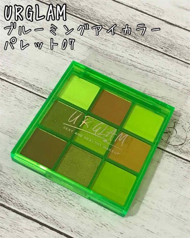 UR GLAM　BLOOMING EYE COLOR PALETTE/U R GLAM/パウダーアイシャドウを使ったクチコミ（3枚目）