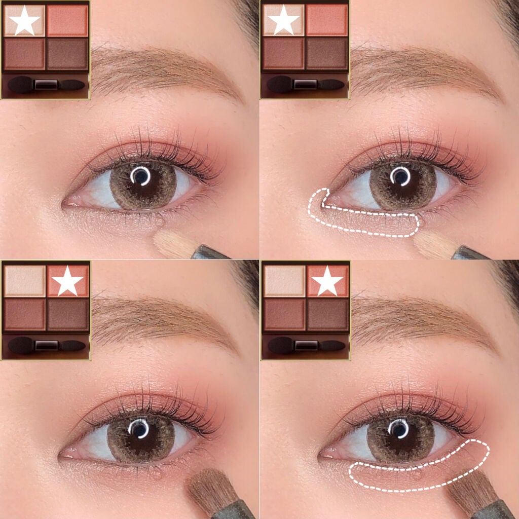 スキニーリッチシャドウ/excel/アイシャドウパレットを使ったクチコミ(5枚目)