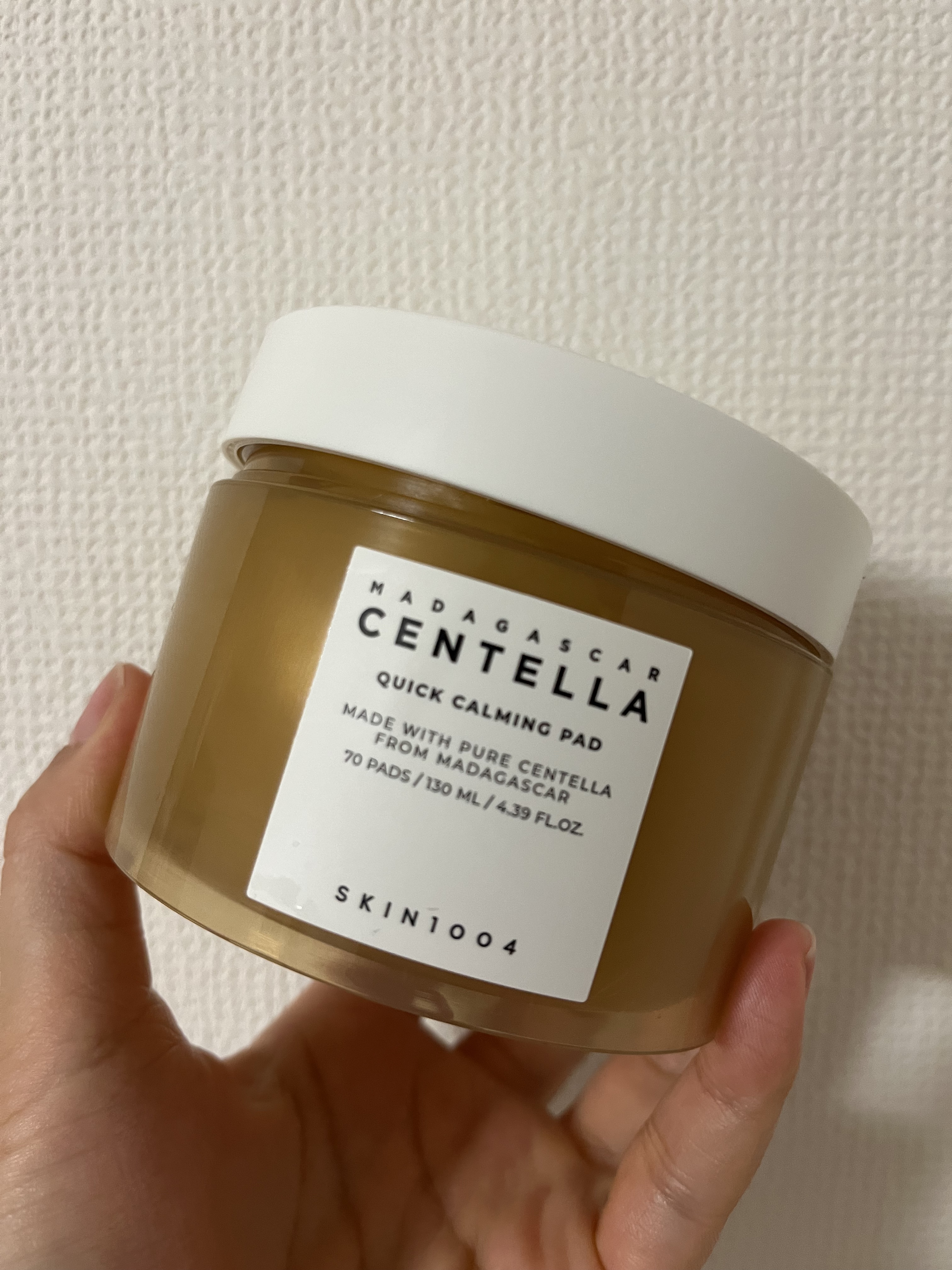 センテラ クイックカーミングパッド/SKIN1004/トナーパッドを使ったクチコミ（1枚目）