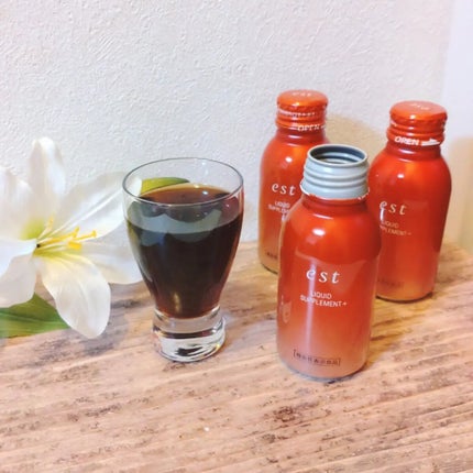 est リキッド サプリメント+のクチコミ「🌠エスト リキッドサプリメント+
1箱 10本入り
睡眠と肌に着目した
機能性表示食品
《.....」(1枚目)